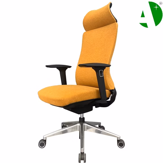 (AS-C2818WH) Ergonomischer, drehbarer Computer-Konferenzstuhl aus Kunststoff mit modernen Netzmöbeln und hoher Rückenlehne