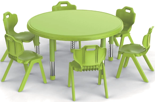 Kids Plastic Round Table and Chairs