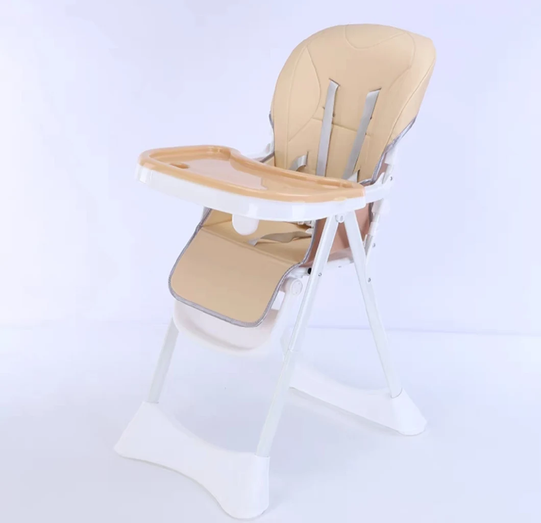 Factory Price Multifunction Kids Booster Seat Baby Feeding High Chair, Plastic Folding Dining Baby Chairs